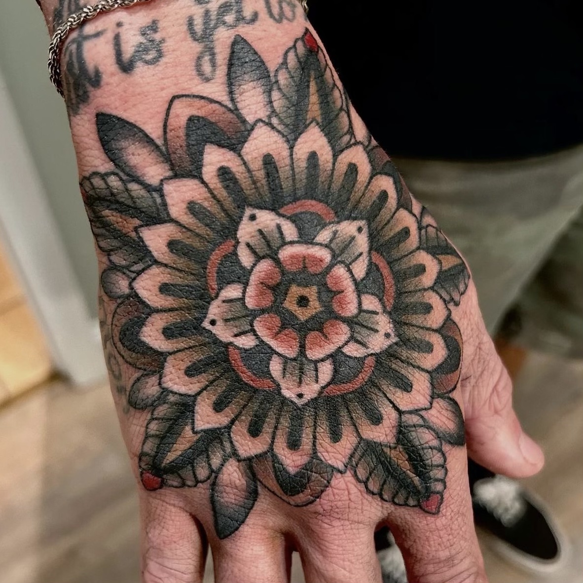 hand tattoo